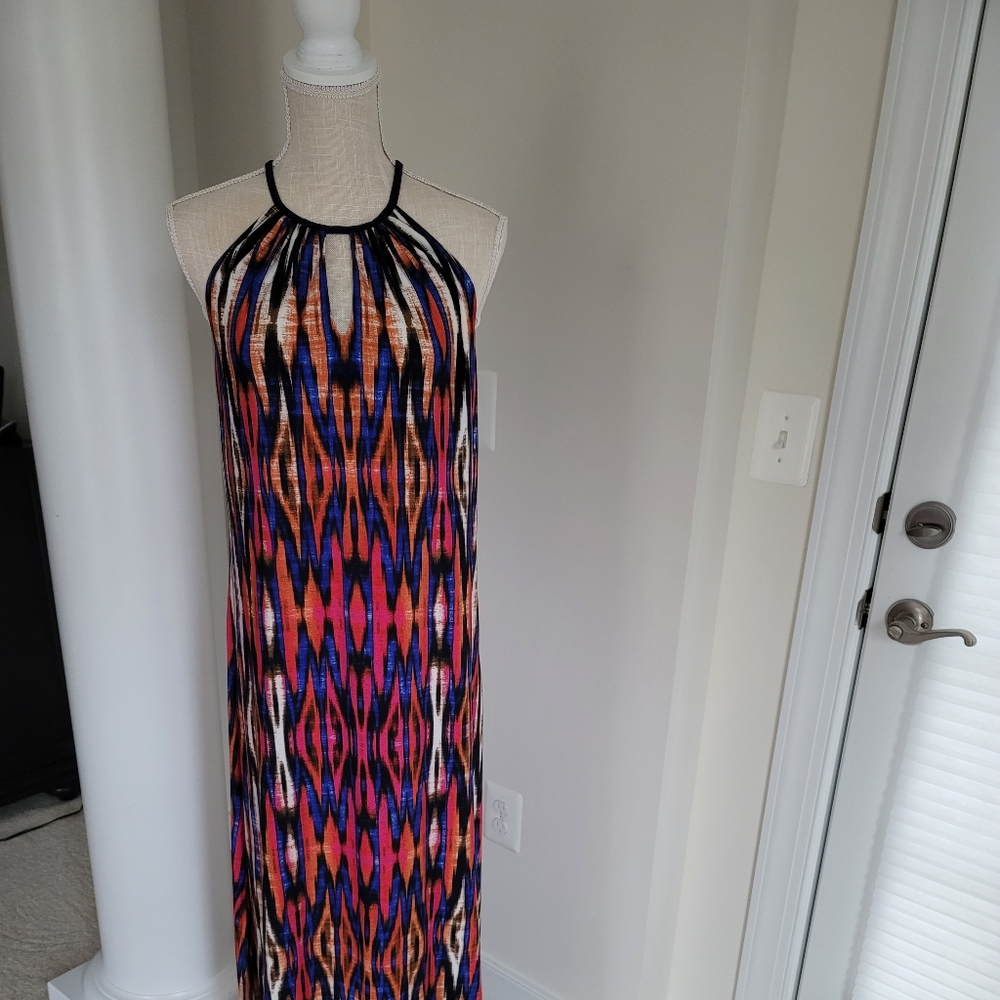 Maxi floor length dress - 8